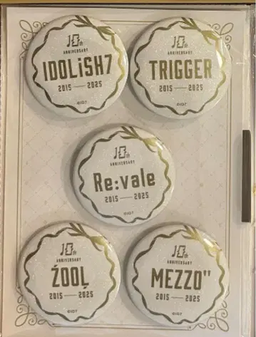 아이나나 앨범 특전 캔뱃지 5개 세트