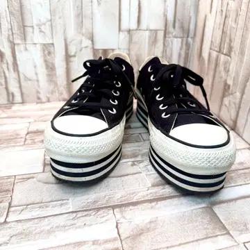 컨버스 통굽 24.5cm 스니커즈