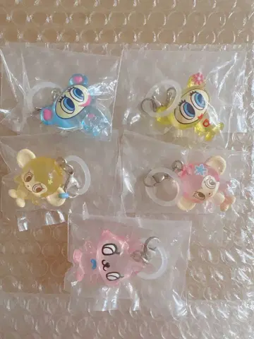 나루미야 캐릭터즈 메지루시 액세서리 5개 세트