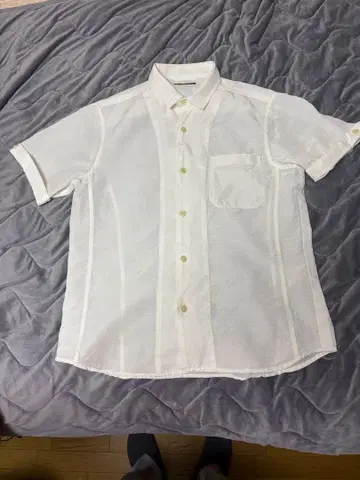 23구 반팔 셔츠 화이트 46