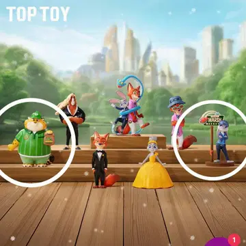 내부 가방 미개봉 주토피아 주디 크로우하우저 세트 뉴 저니