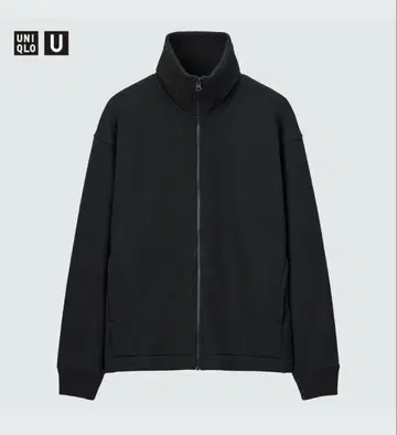 UNIQLO U 보아 맨투맨 트랙 자켓 블랙 L