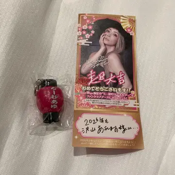 하마사키 아유미 아유미 복권 초 대길 미니 등롱 키링