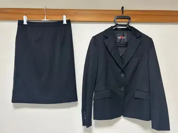 ViVi fleurs 정장 세트 스커트 여성용 블랙 취업활동 업무 자켓