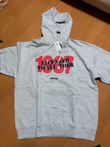 atmos BEASTIE BOYS atmos 콜라보 후드티 XL 그레이