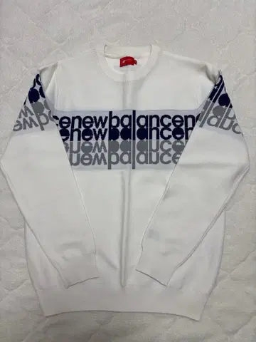 New Balance 스웨터 니트 사이즈 4 화이트