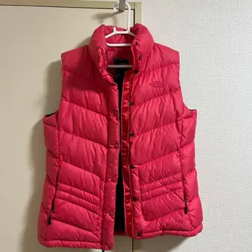 THE NORTH FACE 핑크 다운 베스트 LIG