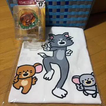 톰과 제리 해피 복권 B상 콜라보레이션 T셔츠 A상 피규어
