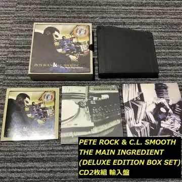 레어 PETE ROCK & C.L. SMOOTH CD 2장 세트 BOX