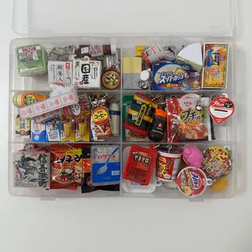 가챠가챠 미니어처 식품계 묶음 판매