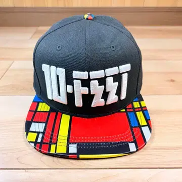 [6] 10-FEET 캡 몬드리안 패턴 프리 사이즈