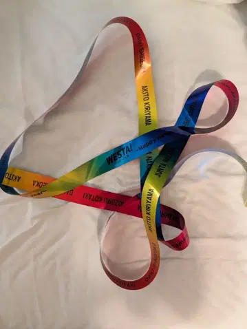 WEST. WESTA 은색 테이프