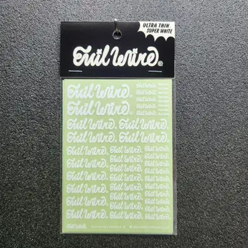 미니 사륜구동 Evilwire 이빌 와이어 스티커 2장 세트 2