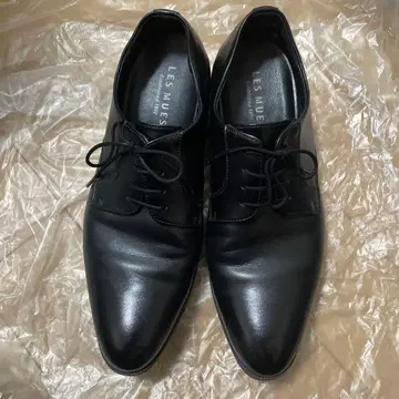 LES MUES 블랙 가죽 신발 아오키 aoki