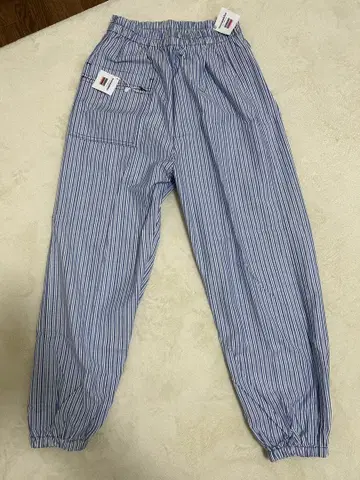 mompekko 야마구치 줄무늬 cosmo 팬츠 스트라이프 캐주얼 팬츠