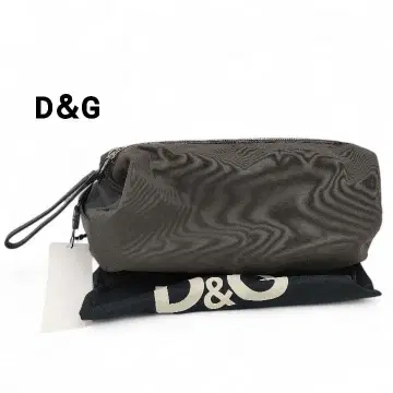 [택 포함 새상품] D&G/돌체앤가바나 나일론 파우치 그레이 계열