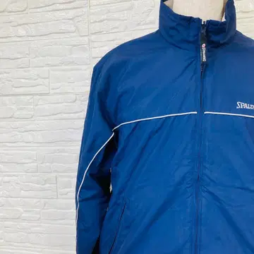[ 004445 ] SPALDING 충전솜 플리스 자켓 블루 M