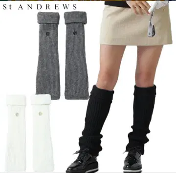 세인트 앤드류스 여성용 니트 레그 워머