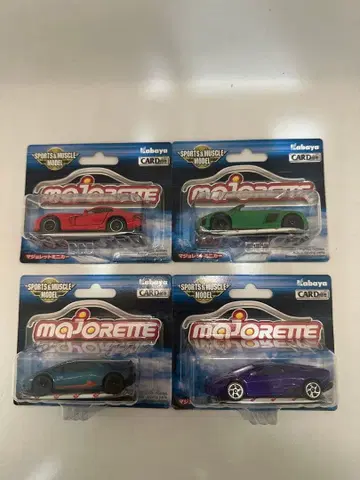 마조레트 미니카 4대 세트 미개봉