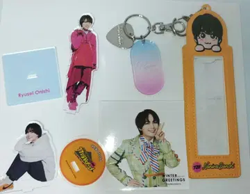 오오니시 류세이 타멘 굿즈 묶음 판매 아크릴 스탠드 사진 기타