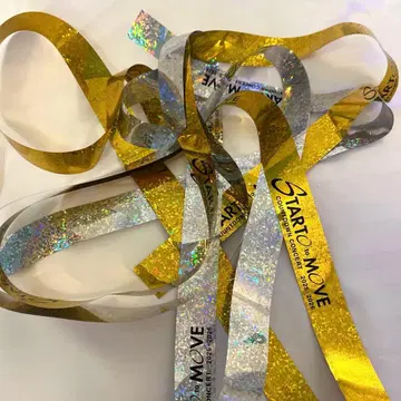 STARTO to MOVE 카운트다운 콘서트 카우콘 은색 테이프