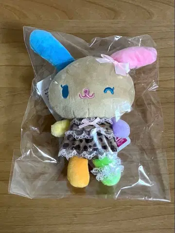 아베일 우사하나 마스코트 일광화상 표범 레오파드 산리오 리본