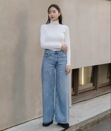 리바이스 XL FLOOD 와이드 데님 24인치