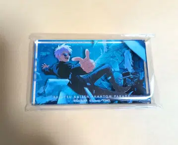 주술회전 팬텀 퍼레이드 팬퍼레 복권 D상 미니 아크릴 블록 고죠 사토루