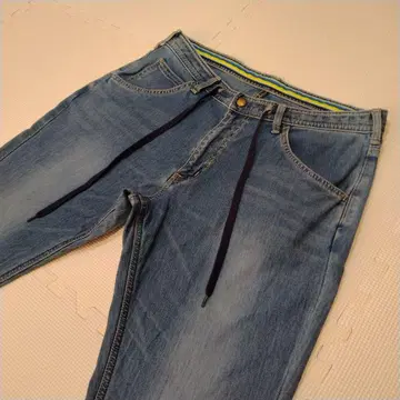 Lee LM2684 조거 팬츠 스트레치 Lee 빅 네이비 34