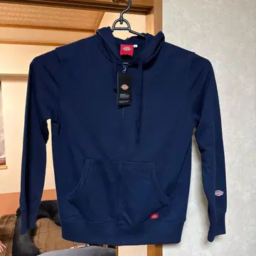 Dickies 네이비 풀 집업 후드티 L 사이즈