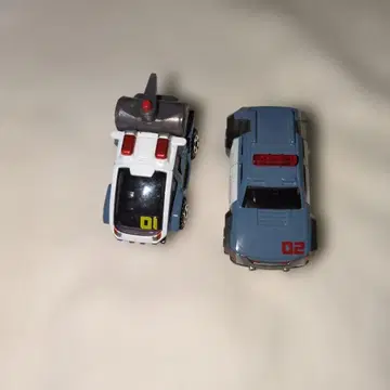 미니카 세트 HYPER RESCUE 01/02 2대 세트