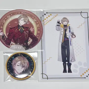 후라 카나토 IMPACT 캔뱃지 특전 엽서 코스터