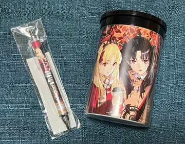 FGO 로손 콜라보 이슈타르 에레쉬키갈 타월&케이스 볼펜