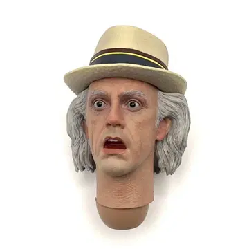 헤드 1/6 닥터 브라운 박사 백 투 더 퓨처 mars toys