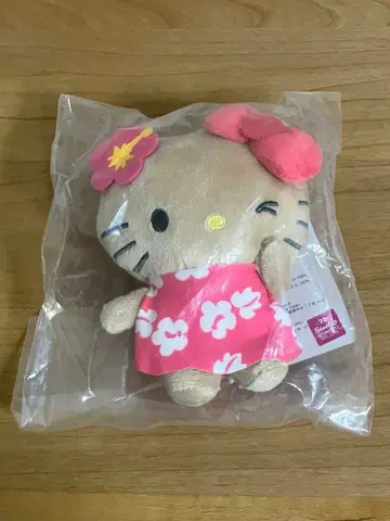 아베일 헬로키티 마스코트 하이비스커스 키링 일광화상 썸머