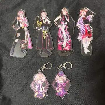 0.1g의 오산 미즈타 마리 아크릴 키링 아크릴 스탠드 세트