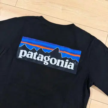patagonia 블랙 티셔츠