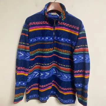 SergioTacchini 세르지오 타키니 컬러풀 플리스 자켓 L