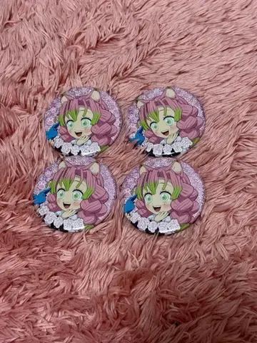 칸로지 미츠리 캔뱃지 4개 세트