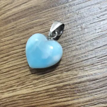 라리마 하트형 펜던트 실버 925