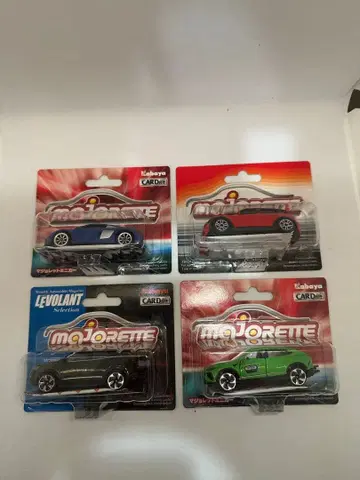 Majorette 미니카 세트 4대 미개봉