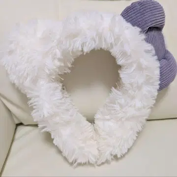 [ USJ ] 귀도리 머리띠 헬로키티 화이트 퍼플