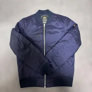 알파 인더스트리즈 MA-1 플라이트 자켓 S 네이비