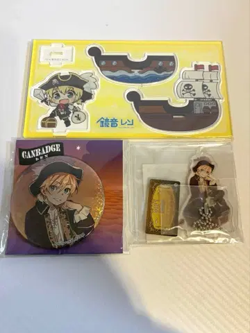 카가미네 렌 스탠드 포함 아크릴 키링 파이리츠 아크릴 스탠드 세트