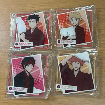 월트리 아크릴 키링 이코마대 4점 세트