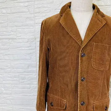 [ 004444 ] Crocodile 코듀로이 테일러드 자켓 브라운 M