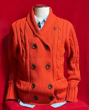 [Martha] 케이블 짜임 넉넉한 피셔맨 니트 자켓 L 사이즈