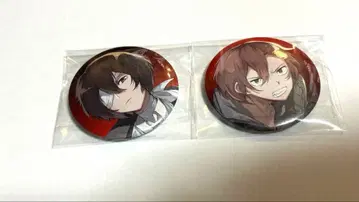 문호 스트레이독스 영 에이스 부록 캔뱃지 다자이 나카하라