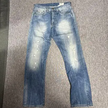 G-Star RAW 3301 데미지 데님 라이트 블루