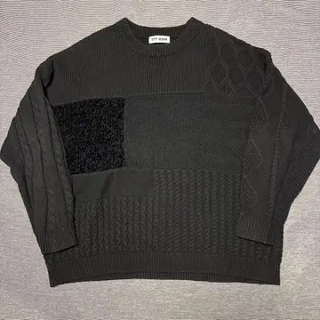 TTT_MSW Crazy pattern knit M 사이즈 블랙